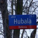 Ulica Hubala w Łodzi