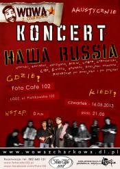 Wowa z Charkowa Nasza Russia Koncert w Foto Cafe 102