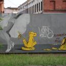 Graffiti in Łódź, Północna Street
