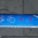 Safety instruction for bicyclists, Łódź