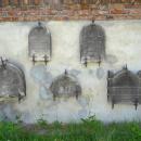 Tombstones on Wall of Jewish Cemetery - Lodz - Poland (9238149435)