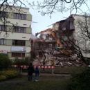Demolition of collapsed building, Łódź, Sienkiewicza & Tuwima Streets, April 2016 05