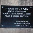 Plaque Jozef Haller, Łódź 10 Lutego 4