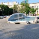 Fountain Dąbrowskiego Square 01
