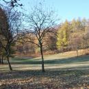 Zaruski Park in Łódź in autumn