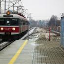 Lodz Dabrowa train station (2) EN57 1275