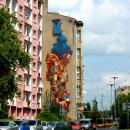 Łódź, mural Sainera, ekipy Etam Cru - panoramio