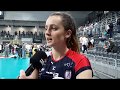 Derby Łodzi 2019. Anna Bączyńska po przegranym finale Grot Budowlanych Łódź z ŁKS Commercecon Łódź