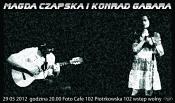 Koncert duetu Magda Czapska i Konrad Gabara w Foto Cafe 102 
